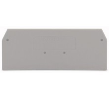 WAGO 280-324 торцевая и промежуточная пластина, серая