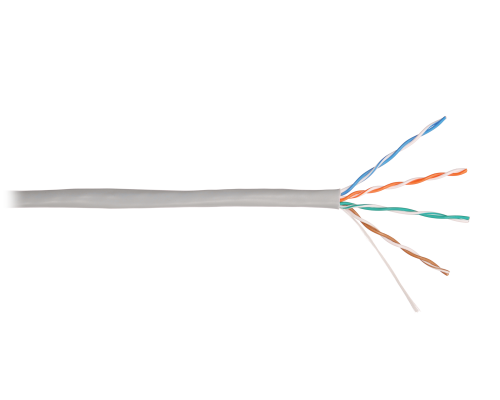 U/UTP 4pair, Cat5e, Solid, In, PVC (2100A-GY)