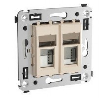 Розетка USB в стену Avanti ванильная дымка (4405543)