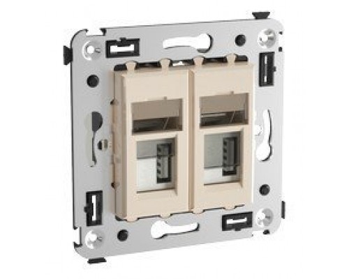 Розетка USB в стену Avanti ванильная дымка (4405543)