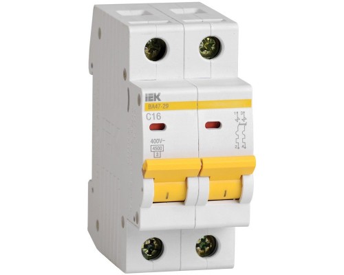 ВА47-29 2P C 40А 4,5кА KARAT (MVA20-2-040-C)