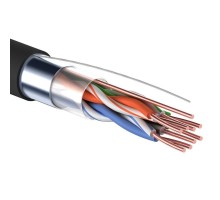 FTP 4PR 24AWG, CAT5e. OUTDOOR, 305м. PROconnect (01-0154)