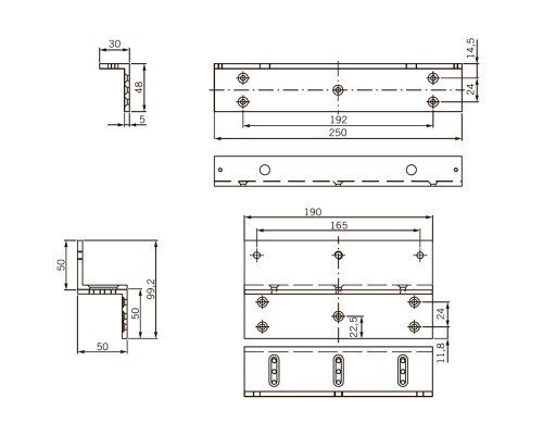 L+Z кронштейн для EMC 600 ALH