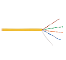 U/UTP 4pair, Cat5e, Solid, In, LSZH (9100C-YL)