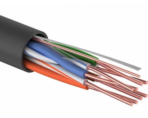 UTP 4PR 24AWG CAT5e OUTDOOR 305м CCA PROCONNECT(01-0045-3)