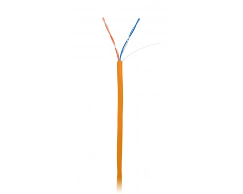 U/UTP 2pair, Cat5, In, LSZH (EC-UU002-5-LSZH-OR)
