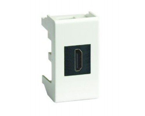 Розетка USB 2.0 Viva 1 модуль белая (42018)