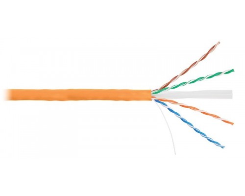 U/UTP 4pair, Cat6, Solid, In, LSZH (4140C-OR)