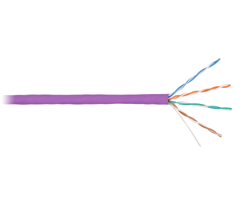U/UTP 4pair, Cat5e, Solid, In, LSZH (4100C-VL)