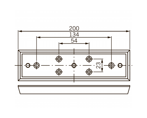 Удерживающая пластина для EMC 600 ALH