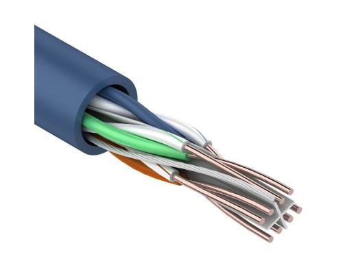 UTP 4PR 23AWG CAT6 305м REXANT (01-0047)