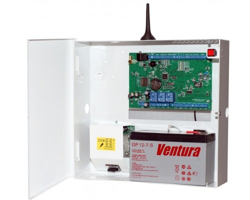 S632-2GSM-BK25-W (S632-2GSM-BK), Бокс-комплект под 7Ач, белый