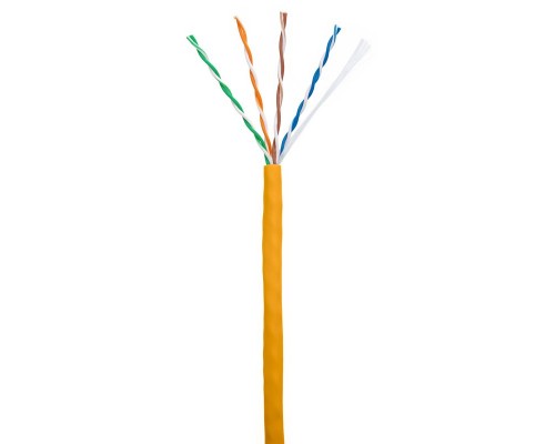 U/UTP 4pair, Cat5e, In, LSZH (EC-UU004-5E-LSZH-OR-1)