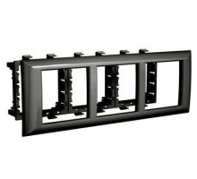 Рамка-суппорт Avanti для In-liner Front 6 модулей черный (4402916)