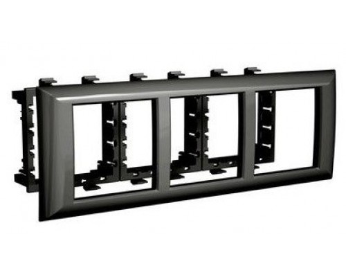 Рамка-суппорт Avanti для In-liner Front 6 модулей черный (4402916)