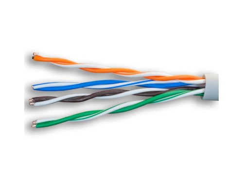U/UTP 4pair, Cat.5e, In, PVC, Light (01-0303)