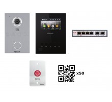 KIT(O4)AV03S+AUB (AV-03BD SILVER+AU-04LA BLACK)
