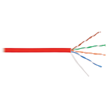 U/UTP 4pair, Cat5e, Solid, In, LSZH (9100C-RD)