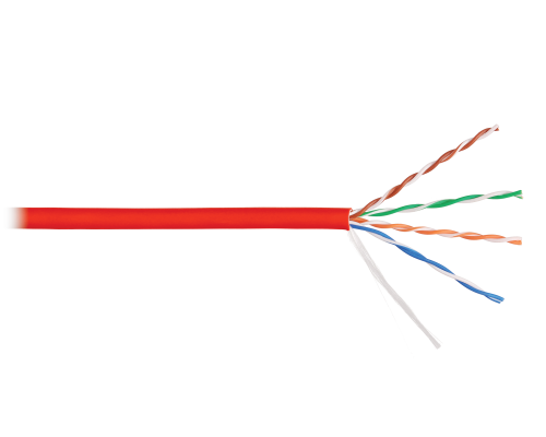 U/UTP 4pair, Cat5e, Solid, In, LSZH (9100C-RD)
