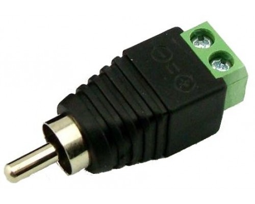 RCA (штекер) с клеммной колодкой