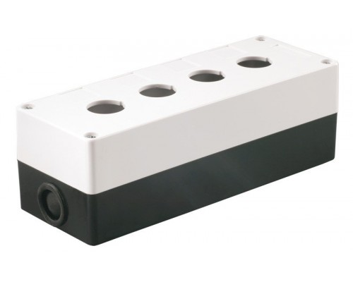 Корпус КП104 для кнопок 4 места белый (BKP10-4-K01)