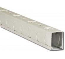 Короб перфорированный, серый TPD 50x50 (08213)