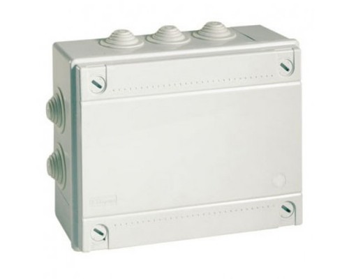 Коробка ответвительная с кабельными вводами IP55, 240х190х90 (54200)