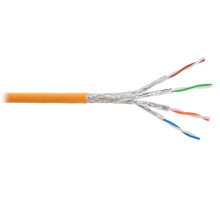 S/FTP 4pair, Cat6а, Solid, In, LSZH (9350C-OR)