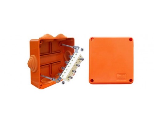 Коробка JBS100 трехполюсная (0,15…2,5 мм²) 100х100х55 (43007HF)