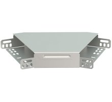 Угол горизонтальный 45° 50х50 с крышкой ESCA (CLP3P-050-050)