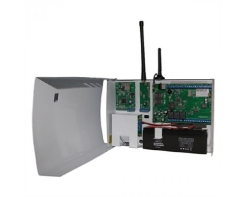 S632-2GSM-BK20-W округлый (S632-2GSM-МВК) под АКБ 2,3Ач, цвет белый