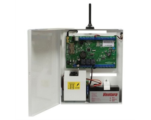S632-2GSM-BK24-W (S632-2GSM-BK - 1,2W) под АКБ 1,2Ач, цвет белый
