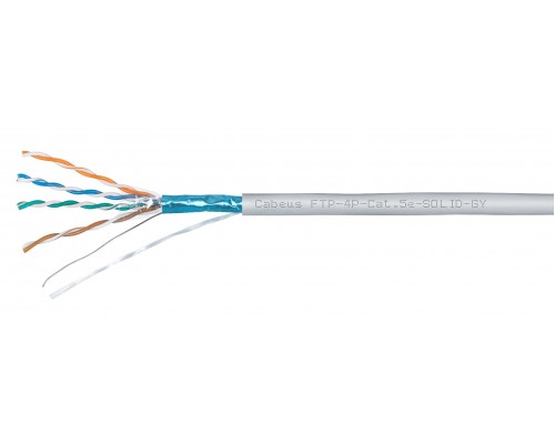 FTP-4P-Cat.5e-SOLID-GY (7173c)