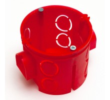 Коробка установочная углубленная 64х60 с саморезами (80-0510С)