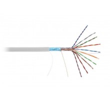 F/UTP 10x2х24AWG кат.5E solid PVC (LC1-C5E10-311)