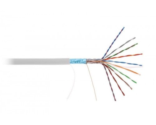 F/UTP 10x2х24AWG кат.5E solid PVC (LC1-C5E10-311)