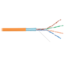 F/UTP 4pair, Cat5e, Solid, In, LSZH (NKL 9200C-OR), витая пара
