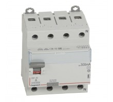 ВДТ DX3 4П 40А AC 300мА N справа (411723)