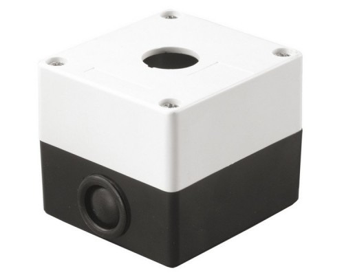 Корпус КП101 для кнопок 1 место белый (BKP10-1-K01)