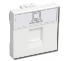 РКИ-20-00-П RJ-45 UTP белая (CKK-40D-RI2-K01)