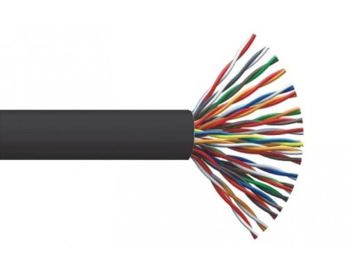 U/UTP 25х2х24AWG кат.5E solid PVC (LC1-C5E25-111)