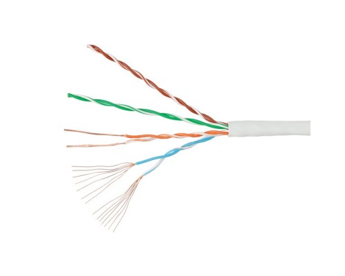 U/UTP 4pair, Cat5e, Patch, In, PVC (01-0341)