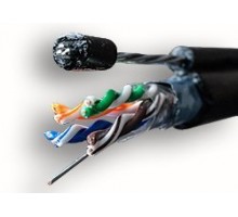 F/UTP 4pair, Cat5e, Out, SW, PE, Median (01-1035)