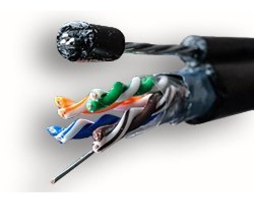 F/UTP 4pair, Cat5e, Out, SW, PE, Median (01-1035)