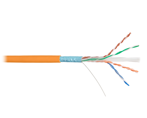 F/UTP 4pair, Cat6, Solid, In, PVC (9240C-OR)