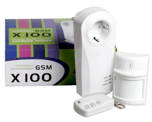 X100 комплект GSM-сигнализации