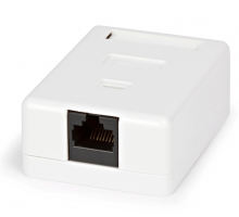 STK-RJ-45(8P8C), CAT.6, 1 выход, Dual IDC компьютерная розетка