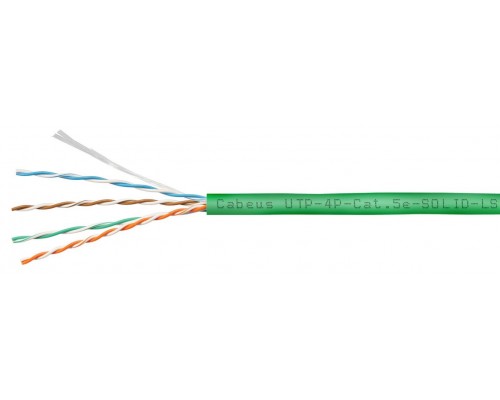 UTP-4P-Cat.5e-SOLID-LSZH-GN (9779c)