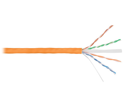 U/UTP 4pair, Cat6, Solid, In, LSZH (9140C-OR)