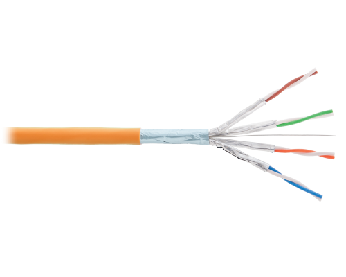 F/FTP 4pair, Cat6, Solid, In, PVC (9340C-OR)